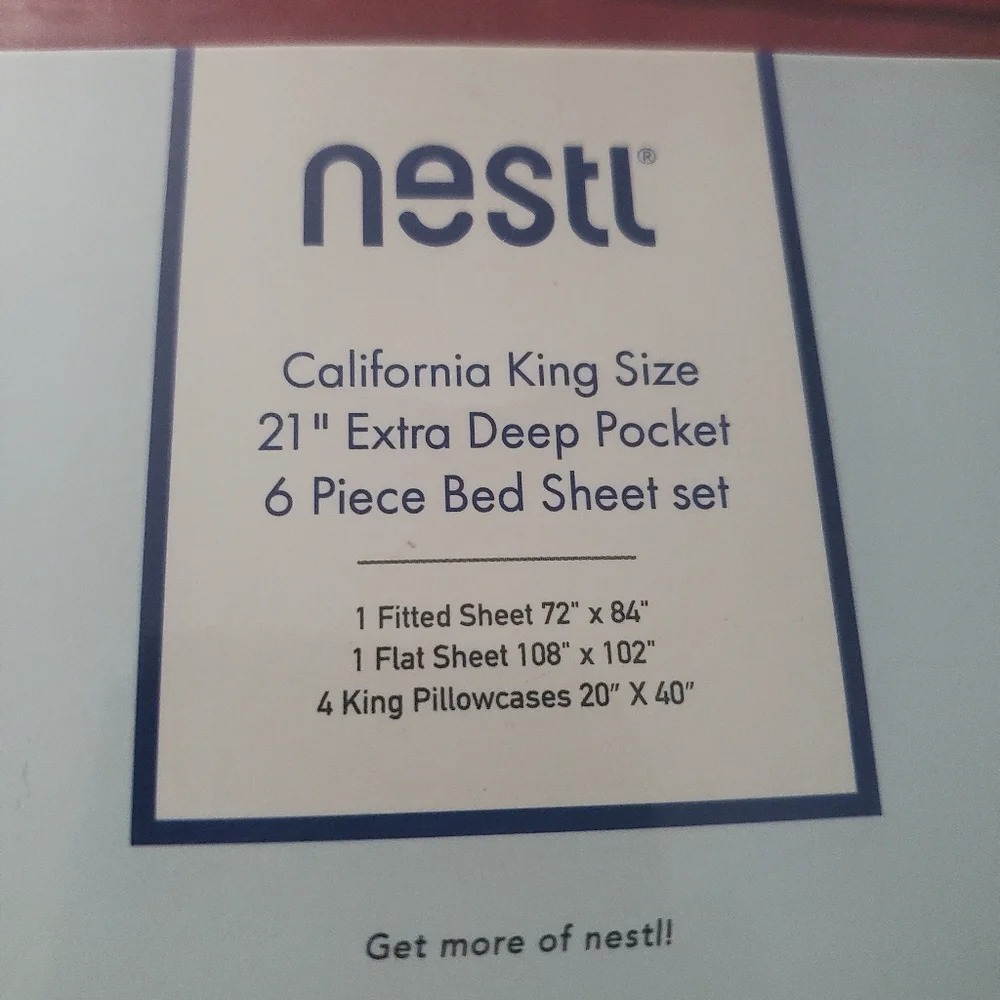 New Luxury Soft Microfiber Extra Deep Pocket 6 Piece Bed Sheets Set